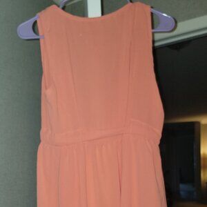 Pink-orange dress